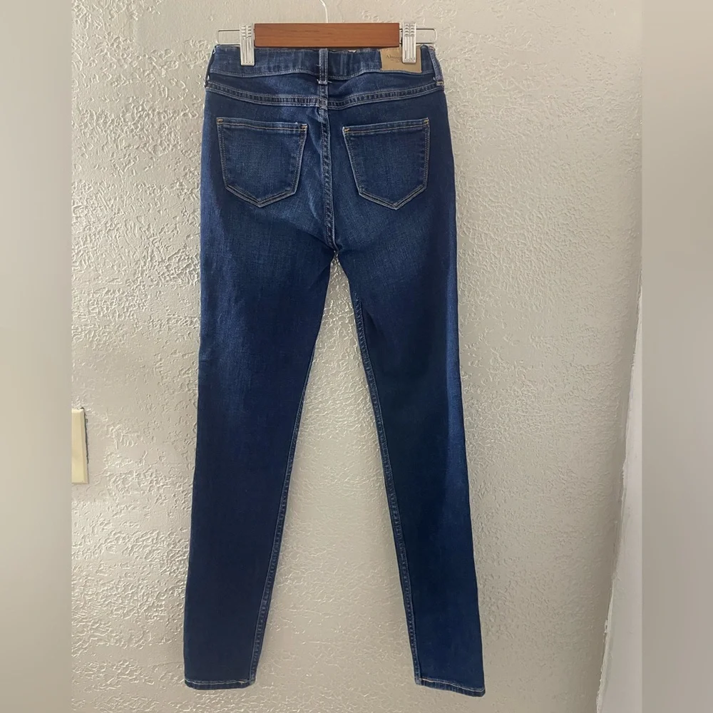 Abercrombie Kids Classic Indigo High Rise‎ Jean Leggings Size 9/10 Long